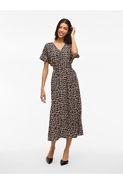 VILA Maxikleid Kurzarm