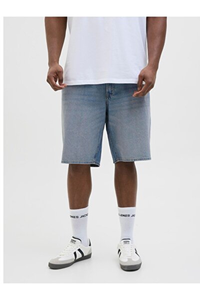 Jack & Jones Plus Jeans-Shorts Plus Size Loose Fit Jeans-Shorts