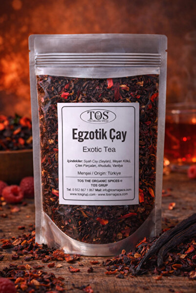 TOS The Organic Spices Egzotik Çay 40 gr (1. Kalite) Exotic Tea