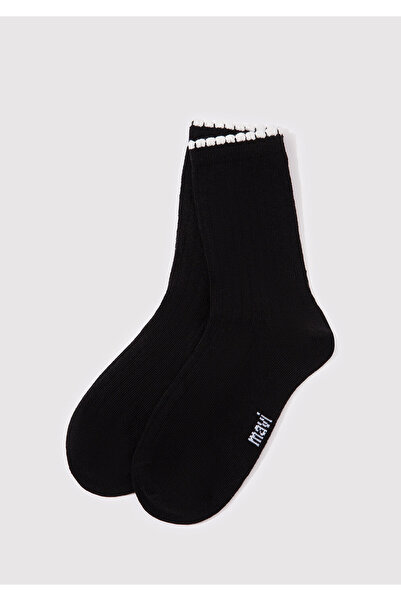 Mavi Schwarze Sockelsocken 1912405 -900