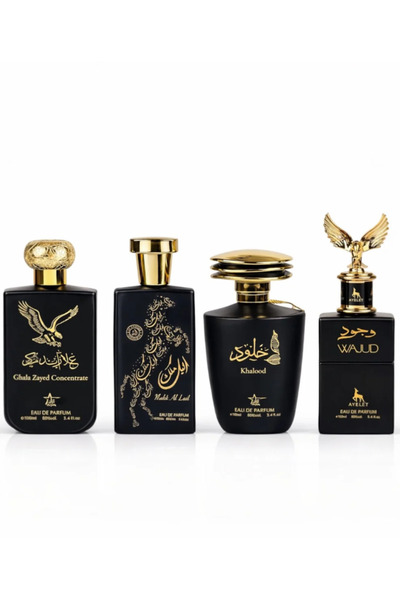 DUBAİ Set 4 Parfumuri Orientale De Barbati - Ghala Zayed Concentrate + Malik ...