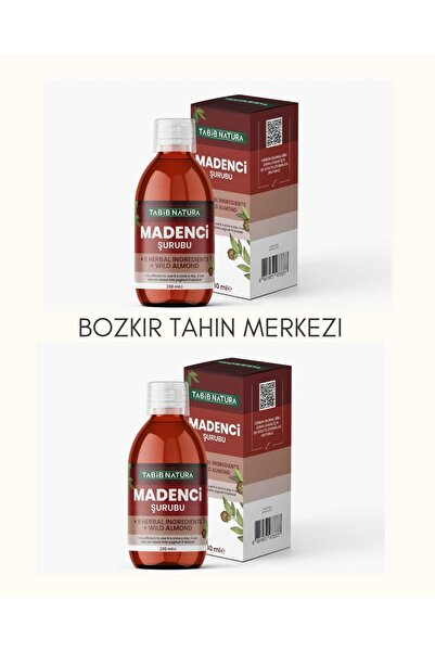 Tabib Lokman Bozkır Tahin Merkezi Tabib Natura Madenci Şurubu 230 ml X 2 Adet