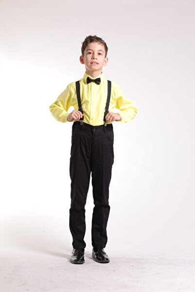 Nacar Erkek Spor Keten Katlamalı Kol Gömlek 23 Nisan