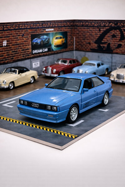 MODEL HEDİYELİK RMZ CITY Audi Quattro Kutulu Metal Araba (Lisanslı)