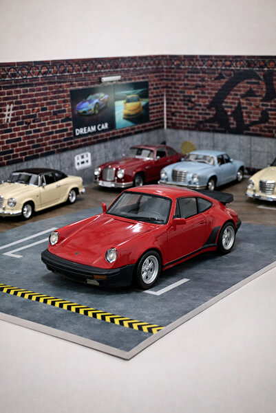 MODEL HEDİYELİK RMZ CITY Porsche 911 Turbo 3.3 Kutulu Metal Araba (Lisanslı)