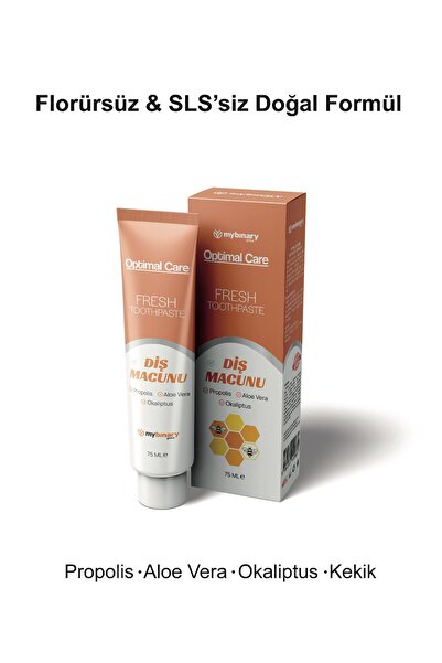 zinderm معجون أسنان عشبي طبيعي خالٍ من الفلورايد مع الألوفيرا والبروبوليس، خا...