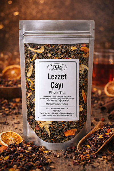 TOS The Organic Spices نكهة - 40 جم 1 شاي فلافور عالي الجودة