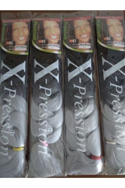 X-Pression M 37.omreliafrika Jumbo Saç Afrika Örgüsü Rasta Tiwist Zenci Örgüs...