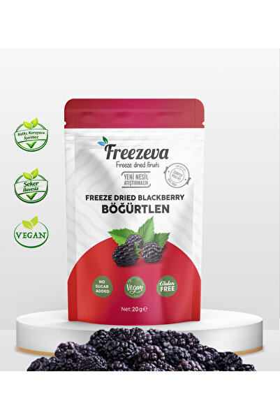Freezeva Dondurularak Kurutulmuş Böğürtlen 20 gr - Freeze Dried Böğürtlen Kur...