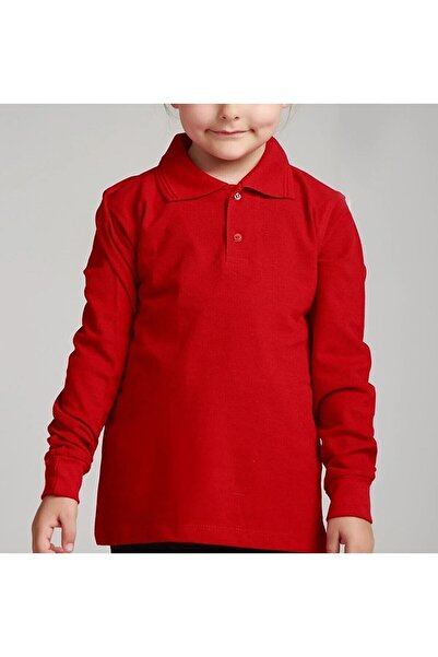 NACAR OKUL VE İŞ KIYAFETLERİ Μακρυμάνικο μπλουζάκι με λαιμόκοψη πόλο, σχολική...