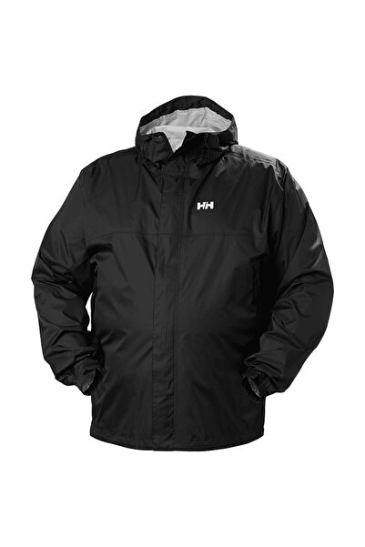 Helly Hansen Erkek Siyah Kapüşonlu Mont