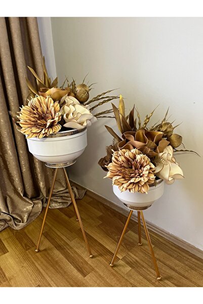 Çiçekdekor 2 li ayaklı Arajman modeli