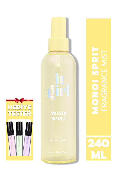 It Girl Monoi Sprit Body Mist Vücut Spreyi 240 ml – Tropik Çiçek Kokusu