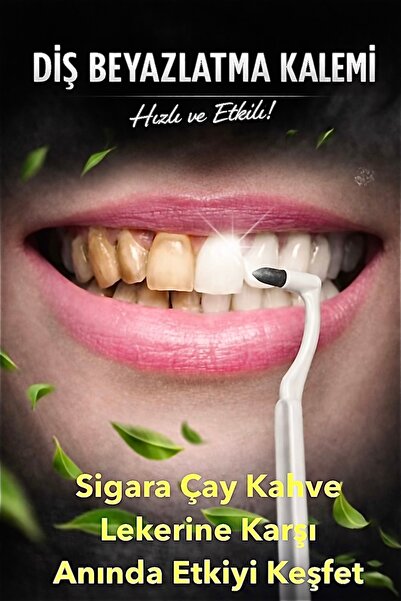 NOIRE PREMIUM Diş Beyazlatıcı Diş Silgisi Leke ve Tartar Karşıtı Çay Kahve Si...