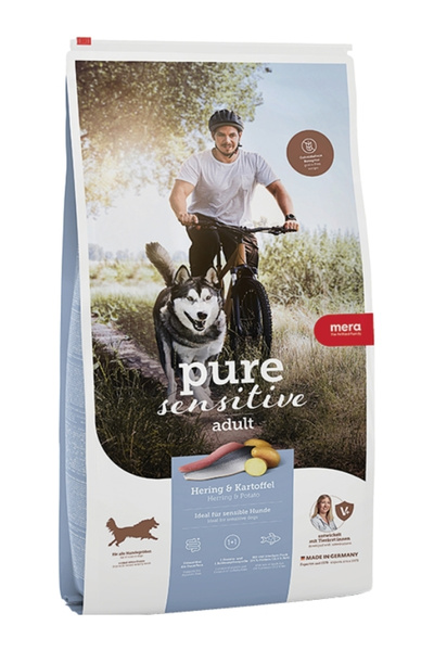 Mera Pure Sensitive Tahılsız Ringa Balık ve Patatesli Köpek Maması 12.5 Kg