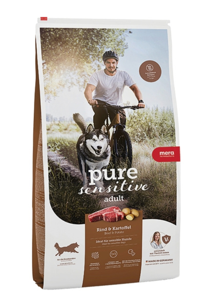 Mera Pure Sensitive Tahılsız Taze Sığır Etli ve Patatesli Köpek Maması 12.5kg...