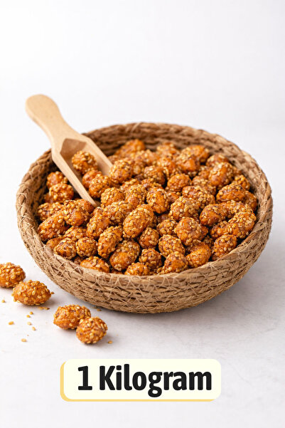 ÜLKÜ KURUYEMİŞ (1 KG) Taze Yerli Üretim Yer Fıstığı Susamlı Fıstık Hediyelik ...