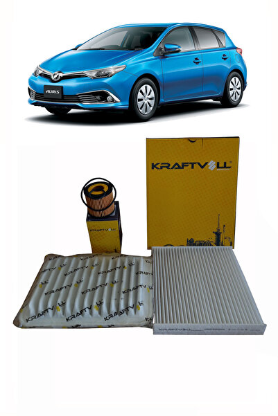 CARDANADAM 2011-2018 Toyota AURİS Filtre Bakım Seti Benzinli Motorlar Için Ha...