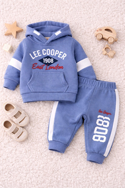 Lee Cooper Trening baieti Baby, colectia 2025, 100% poliester, marimea 6M, cu...