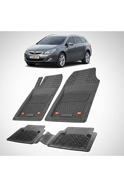 TEAMCAR Covorașe auto compatibile pentru Opel Astra J Combi 2009-2015 |   Negru