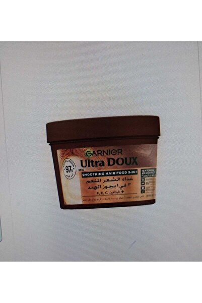 BRONZENET الترا دو غذاء الشعر المنعم 3 في 1 بجوز الهند - 390مل