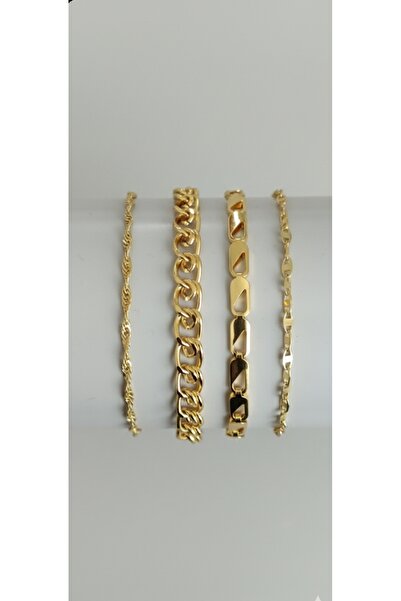 SENTE Senté 4'lü Gold Kombin Bileklik