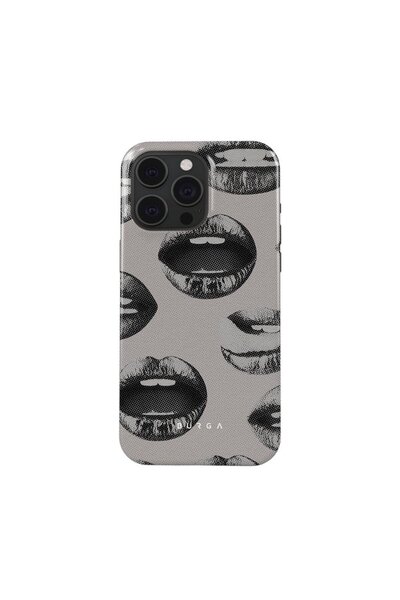 KILIF HOUSE Iphone 15 Pro Max Uyumlu BURGA Çift Tabanlı Dayanıklı Desenli Kılıf