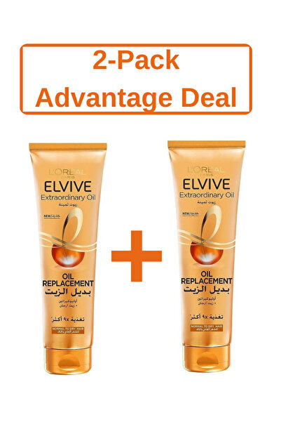 L'Oréal Paris Elvive كريم إلفيف المغذي البديل للزيوت من رويال باريس 300 مل - ...