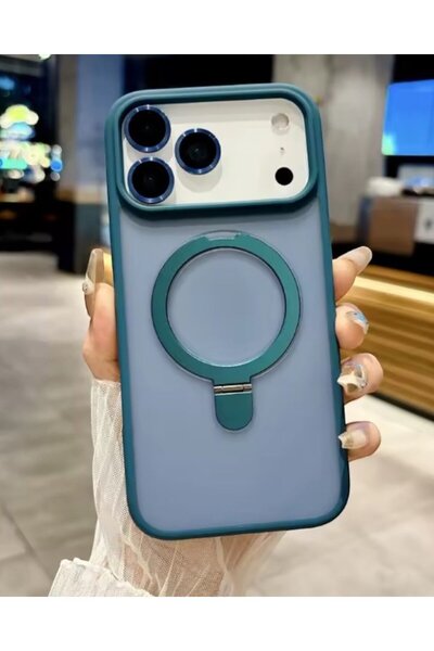 KILIF HOUSE حافظة متوافقة مع آيفون 17 برو مع عدسة هدية وحلقة أورا ودعم ماج سيف