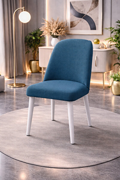 ÖZMAKAN غطاء كرسي بيضاوي كبير، غطاء كرسي قطعة واحدة