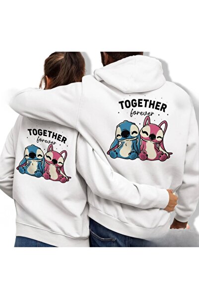 Daxia Dear Combination Set of 2 Valentine's Day Gift Hooded Hoodie (New Produ...