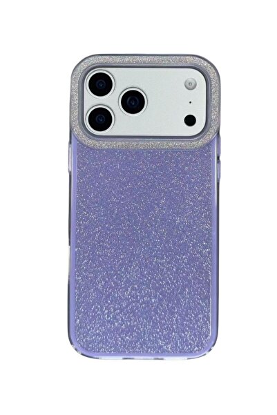 KILIF HOUSE غطاء فاخر متوافق مع آيفون 16 برو مع إطار كاميرا مرصع وتصميم لامع