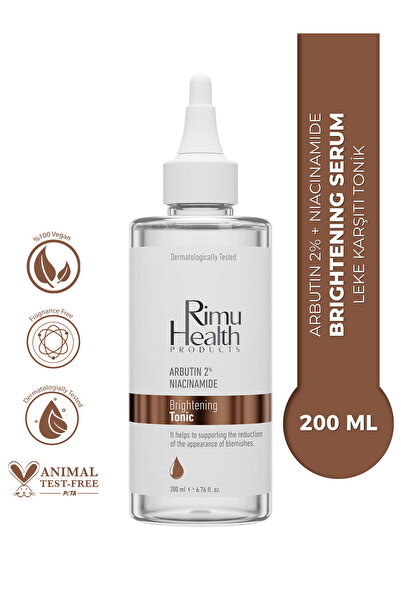 Rimu Health Products Leke Karşıtı, Cilt Tonu Eşitleyici ve Aydınlatıcı Tonik