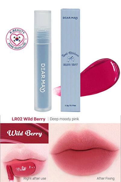 DEAR.MAY Lost Ribbon Blur Tint – Nemlendirici Hafif Mat Dudak Tinti 3.3g - LR...