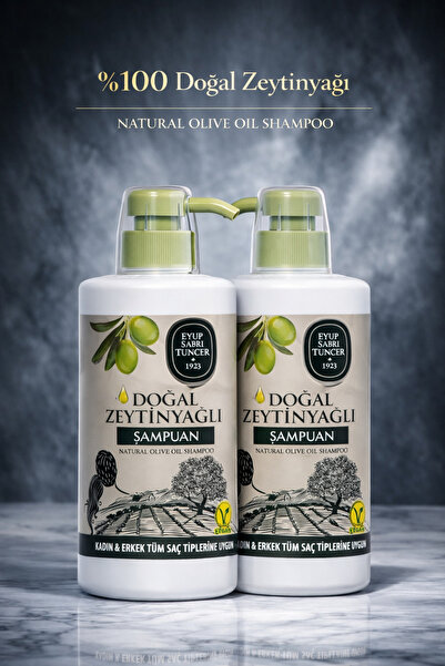 Eyüp Sabri Tuncer 2'li Eyüp Sabri Tuncer Doğal Zeytinyağlı Şampuan 700 ml