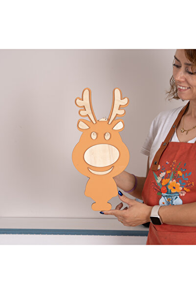 MK Design Geyik çocuk odası LED gece lambası, duvar lambası , bebk odası dekor