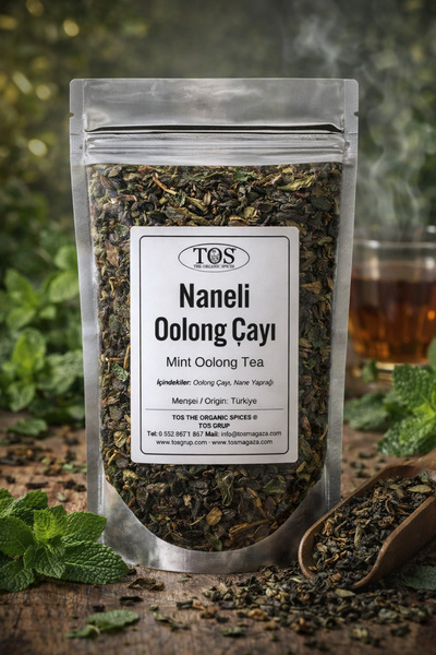 TOS The Organic Spices 40 g Mint Oolong Mint Tea (1St) Quality)