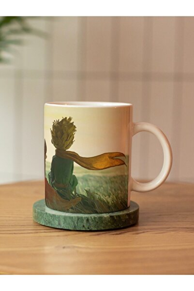 Eylül Design Küçük Prens Temalı Little Prince Tasarım Baskılı Kupa Bardak Kah...