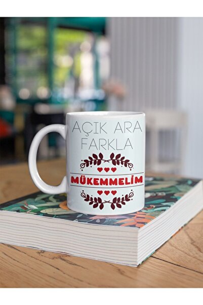 Noname Fun Special Design Printed Mug Cup with Written "I'm Perfect by Far" G...