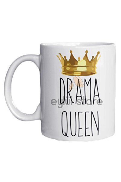 Noname مج مطبوع عليه تصميم خاص مرح مكتوب من دراما كوين، كوب هدية، كوب قهوة