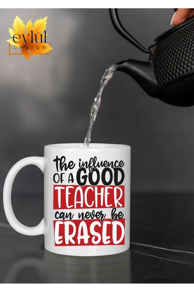 Eylül Design Teacher Special Design Printed Mug Cup Coffee Cup - Teacher's Da...
