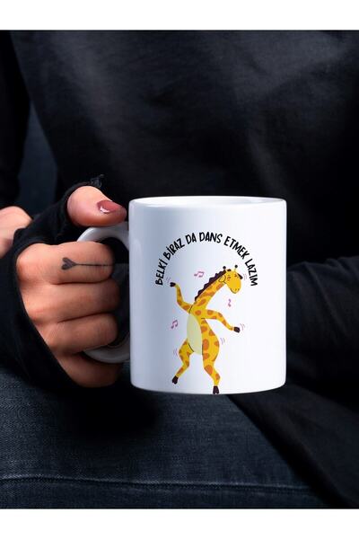 Eylül Design We Need to Dance Series Special Design Printed Mug Cup - Motivat...