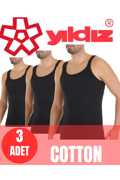 murays Star 3-pack men's Ribbed Knit thin strap vest