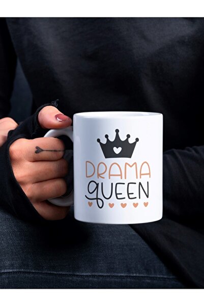 Eylül Design الدراما الملكة مكتوبة متعة تصميم خاص مكتوب مطبوعة القدح كوب مضحك...