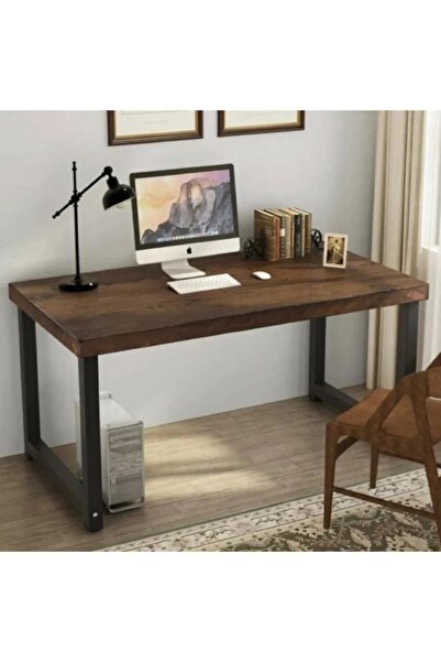 Genel Markalar UMUTPARK metal Ayaklı masif ahşap Çalışma Masası.