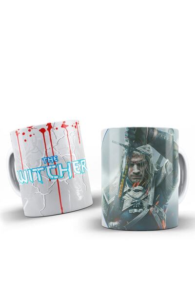 Eylül Design مج مطبوع بتصميم خاص من The Witcher 004