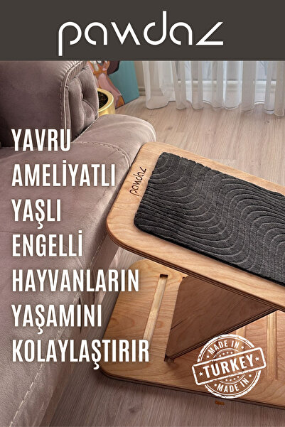 pawdaz Kedi Köpek Rampası, 5 Farklı Ayarlanabilir Ölçü
