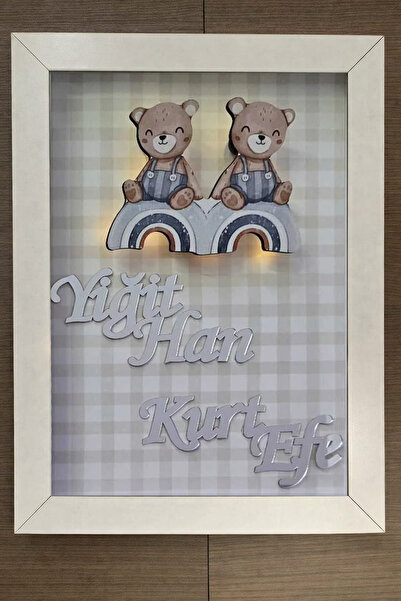 s'he design organizasyon Led Wooden Object Door Decoration / Specialized Hosp...