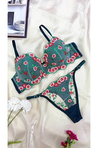 SİLVER MİRROR Bra set with support