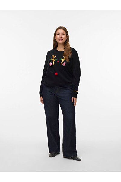 Veromoda Curve Strickpullover VMCRUDOLF Strickpullover